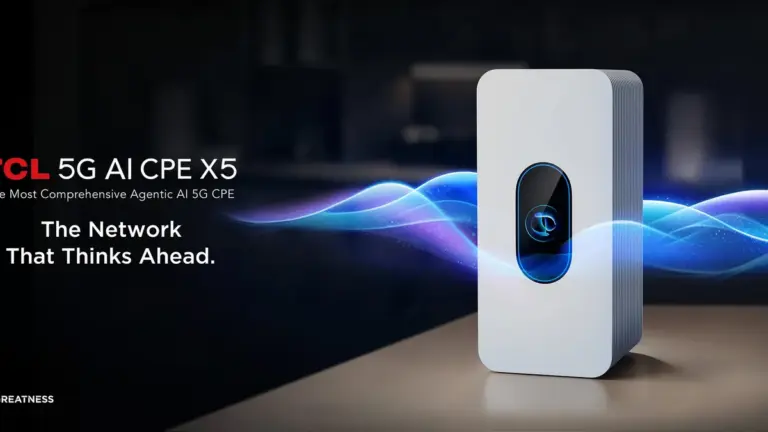 TCL 5G AI CPE X5 passerelle 5G gaming Network X 2026