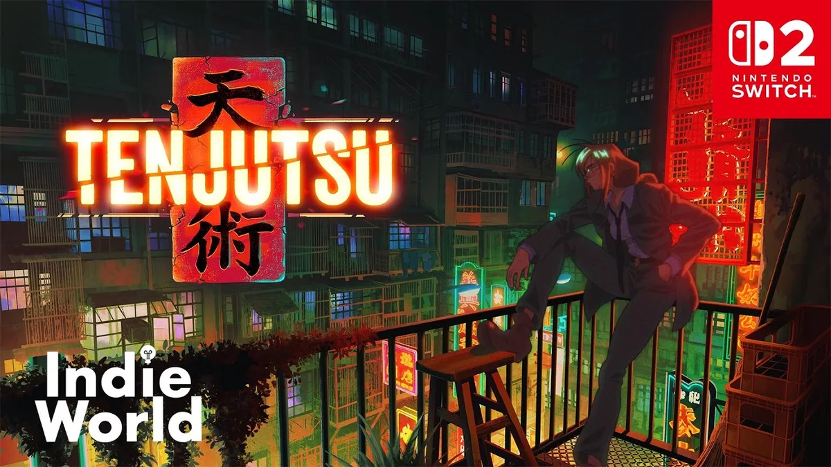 Tenjutsu illustration officielle de l'ancienne yakuza Ten sur Nintendo Switch 2