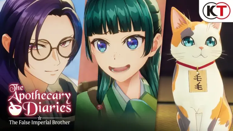 Jinshi, Maomao et le chat Maomao dans The Apothecary Diaries: The False Imperial Brother (Les Carnets de l'apothicaire)