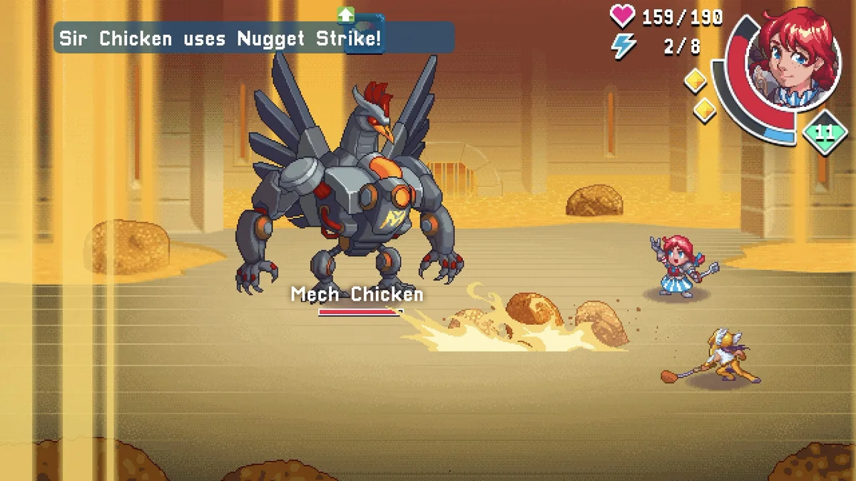 WendyQuest boss Mech Chicken