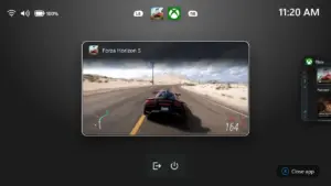 Mode Xbox Windows 11 barre de navigation Gaming Task View