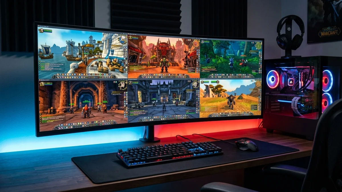 Setup multiboxing World of Warcraft