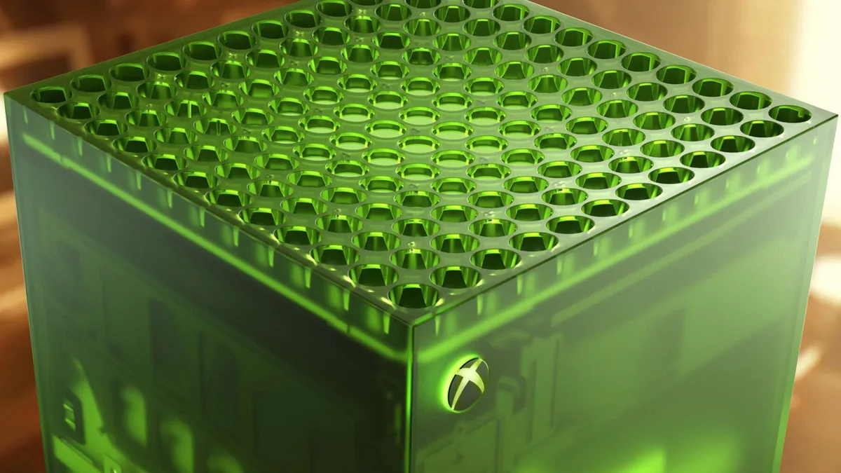 Console Xbox Series X25 Limited Edition et manette sans fil X25 en polymère vert translucide