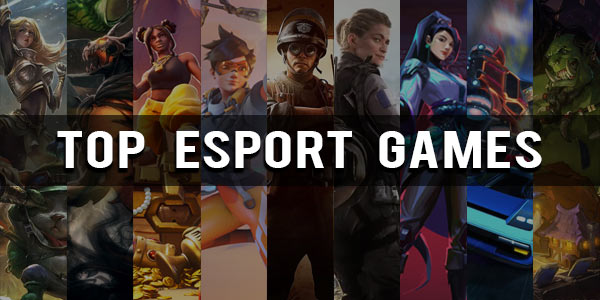 10 jeux Esport que les joueurs pros adorent !